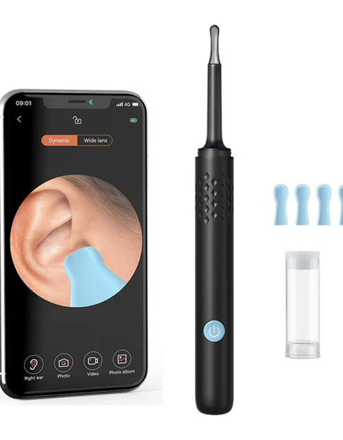 Load image into Gallery viewer, ClearView WiFi Ear Camera – HD Visual Ear Cleaner with LED Lights &amp; Mini Earpick
