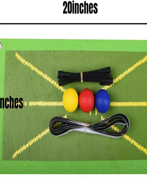 Load image into Gallery viewer, SwingPerfect Golf Training Mat – Portable Swing Detection &amp; Impact Tracing Aid for Better Golf Shots
