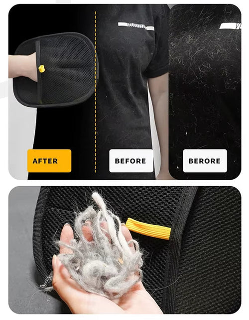 Load image into Gallery viewer, FurGone Duo Gloves – Double-Sided Electrostatic Pet Hair Removal &amp; Grooming Gloves
