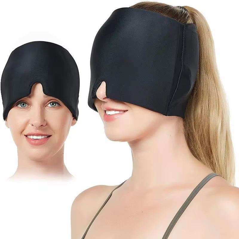 ThermaRelief™ 2-in-1 Gel Headgear – Hot & Cold Therapy for Instant Comfort