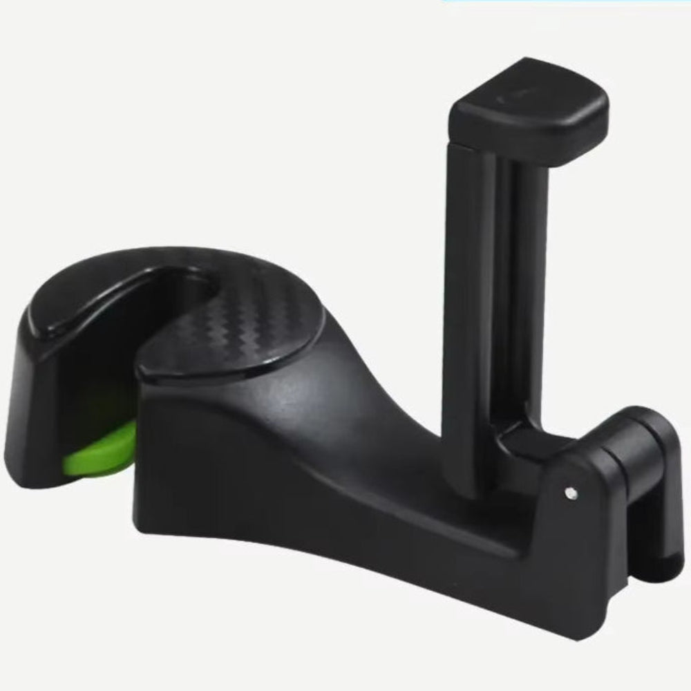 HookNView Car Organizer – Multi-Function Back Seat Hook & Phone Holder Bracket