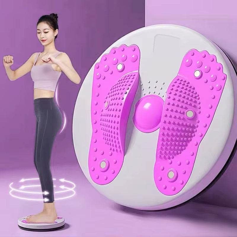 SlimTwist Abdominal Fitness Disc – Twisting Disc for Weight Loss, Fat Burning & Full Body Toning
