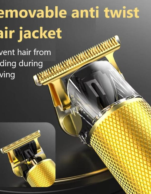Load image into Gallery viewer, Rechargeable Trimmer with Engraved Dragon &amp; Buddha Design
