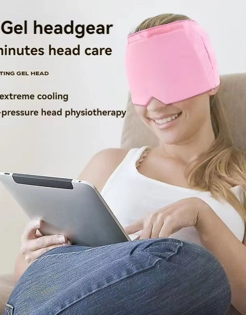 Load image into Gallery viewer, ThermaRelief™ 2-in-1 Gel Headgear – Hot &amp; Cold Therapy for Instant Comfort
