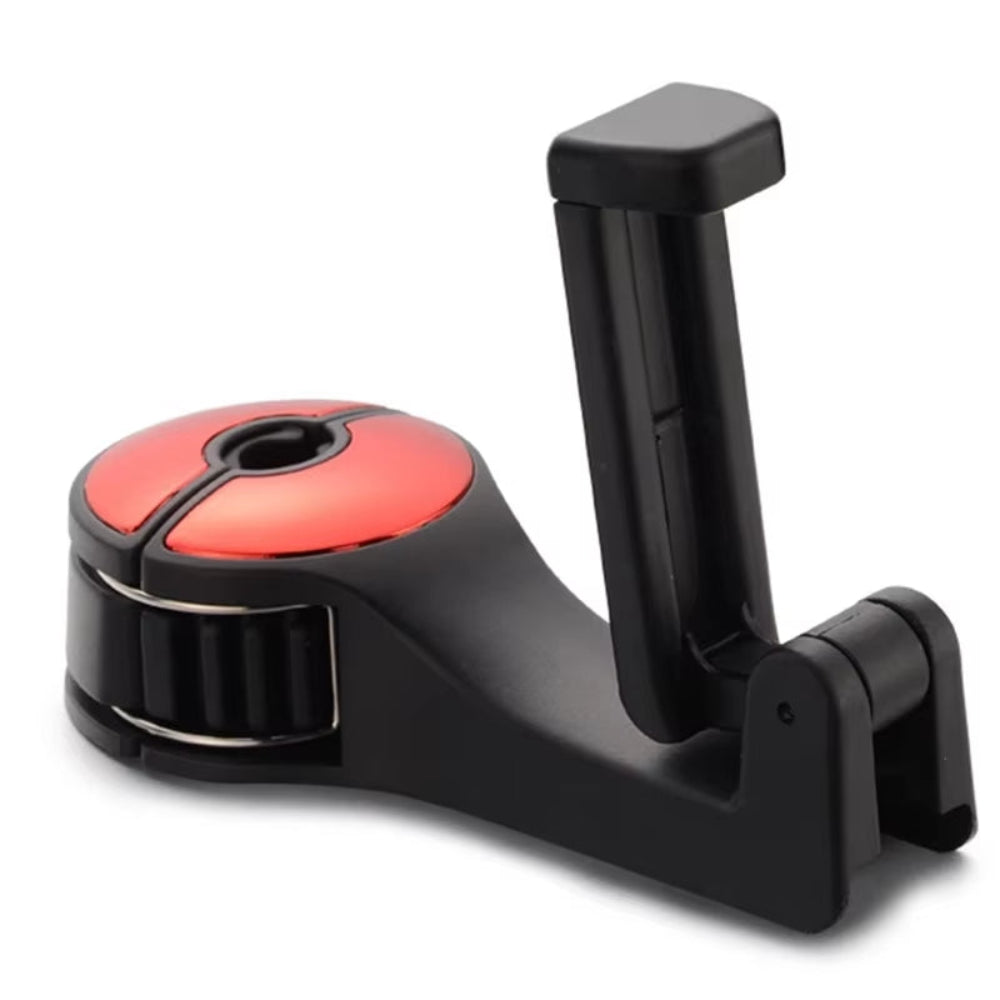 HookNView Car Organizer – Multi-Function Back Seat Hook & Phone Holder Bracket