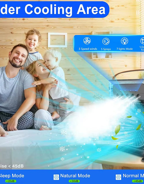 Load image into Gallery viewer, BreezeLoop Pro – Bladeless Rechargeable Neck Fan with 3-Speed Cooling for Summer Comfort
