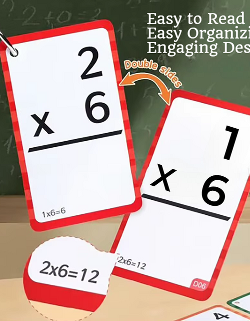 Load image into Gallery viewer, MathMaster™ Fidget Flash Cards – Learn Fast, Focus More, Master Math with Fun!
